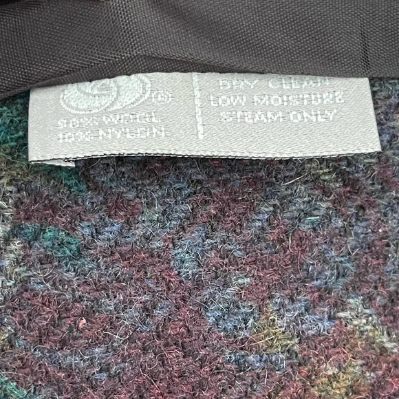 Vintage Evan-Picone Wool Nylon Blend Floral Blazer Jacket Size 6 - Picture 4 of 9